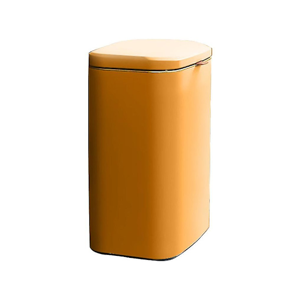 Rustfrit Stål Skraldespand Holdbar Og Stilfuld Køkken Essential orange