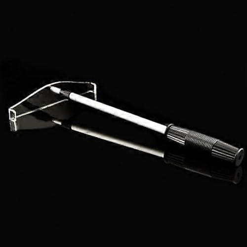 Teleskopisk Poker Chip Rake, Push Stick til Poker Chips, Akryl Rake Tool til Nem Chipstyring Silver