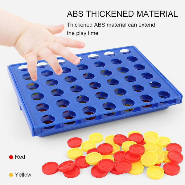 Stort Connect Four I Rad 4 I Rad Brädspel Barn Utbildningsleksaker [DmS] 153 x 112 x 105cm