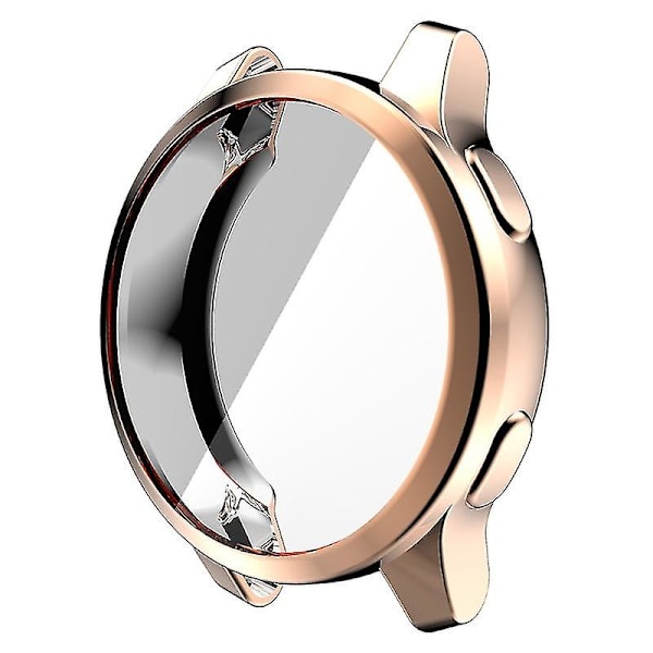Støtsikkert deksel for Garmin Vivoactive 4s 40mm Full Screen Protector [DM] Rose Gold