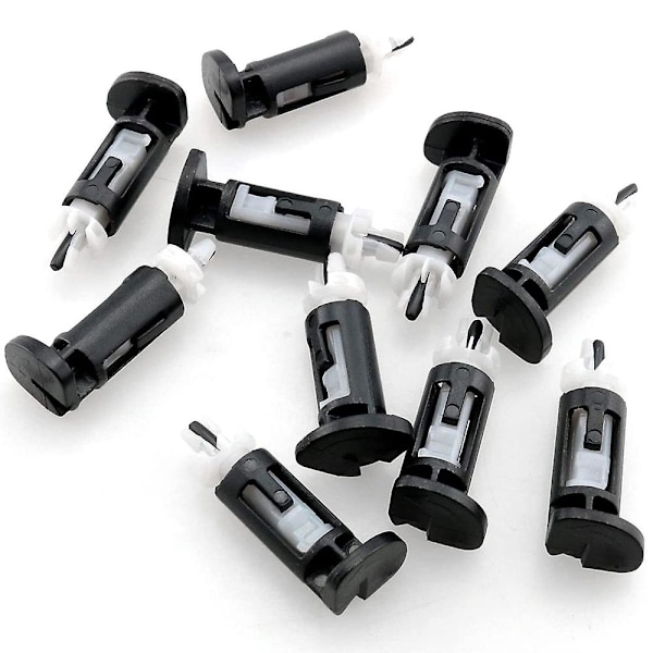 10 st Plastfästen för 4-vägs CPU-kylare 1155 775 CPU-kylare Fästpinne Tryckskruv