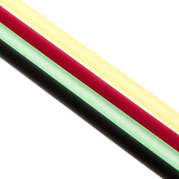 10 st/set Fiske Rör Gummiband Vändkrok Professionell DIY Handgjord Rigg