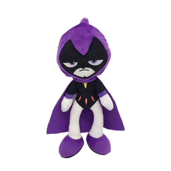 Teen Titans Go Robin Starfire Beast Boy Raven Cyborg Pehmolelu Plüssityyny Nukke 9.84 tuumaa  (FMY) D