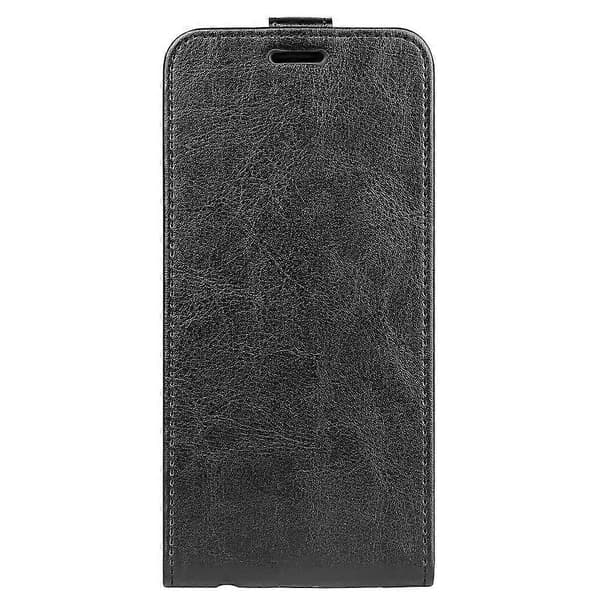 Vertikalt Flip Läderfodral med Kortplats för Samsung Galaxy S24 - [DB]