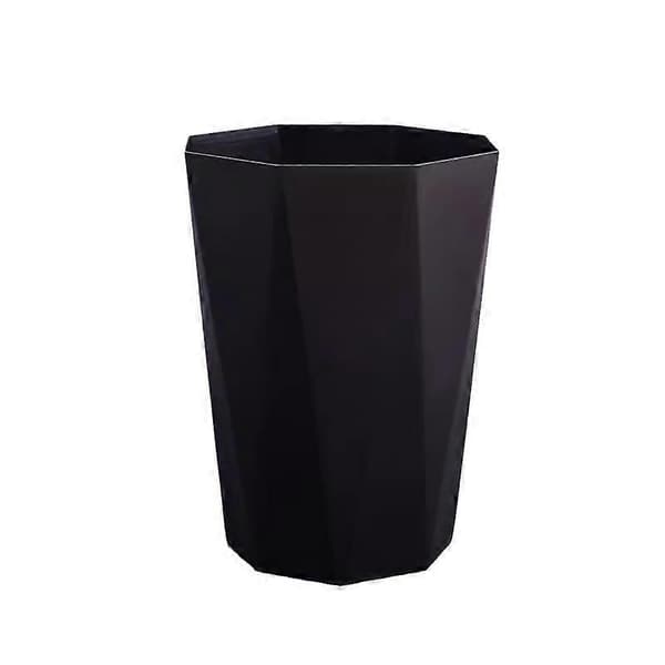 2 stk søppelbøtter (hvit og svart)