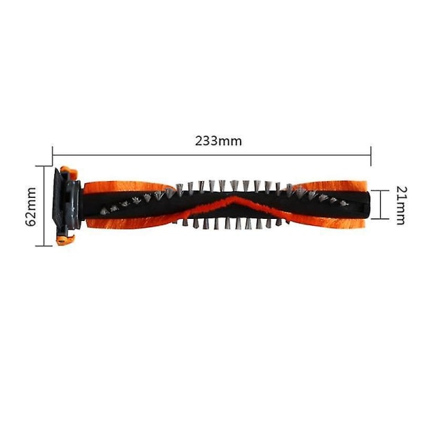 2 stk Rullebørste for Speedpro Max Fc6822 Fc6823 Fc6827 Fc6908 Fc6906 Fc6904 Støvsuger