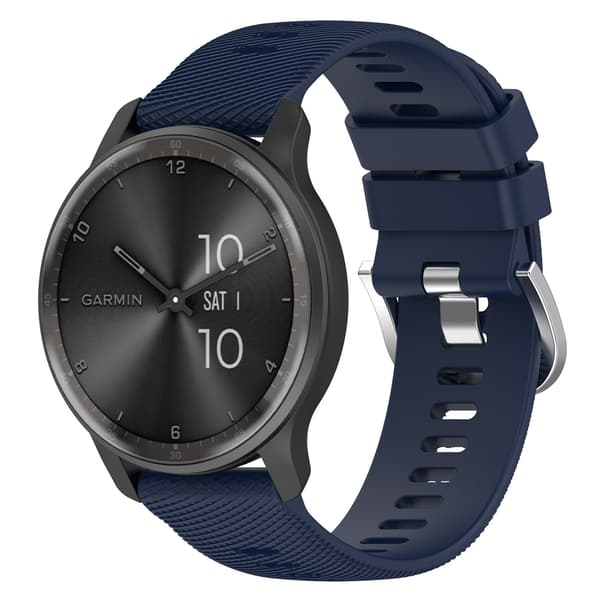 Silikone urrem Mørkeblå Garmin VivoMove Trend