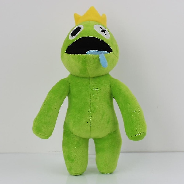 Ny Ryggsäck Plysch Fylld Leksak Kawaii Pikachu Mimikyu Eevee Mew Gengar Snorlax Väska Mjuk Skolväska Barnens Dag Present (FMY) 30cm green crown