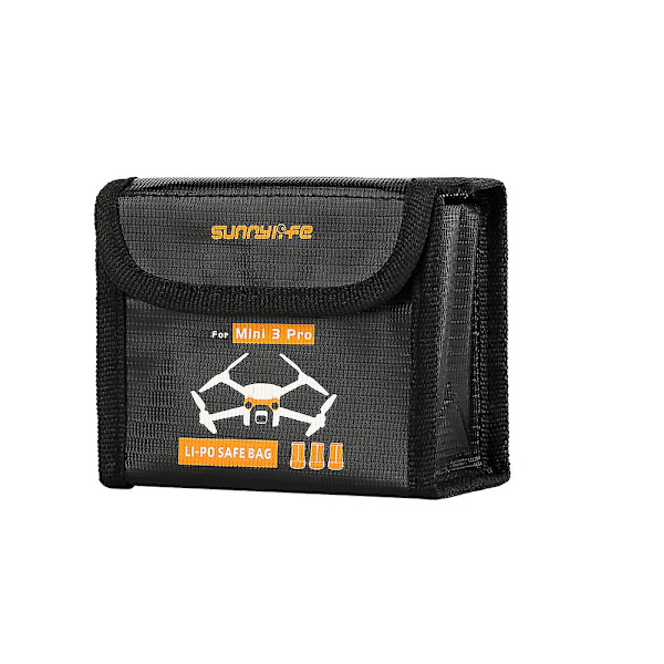 Sikkerhetspose for Drone Lipo-batteri 2023 for Mini 3 Eksplosjonssikker beskyttelsespose for batteri 3 batteries