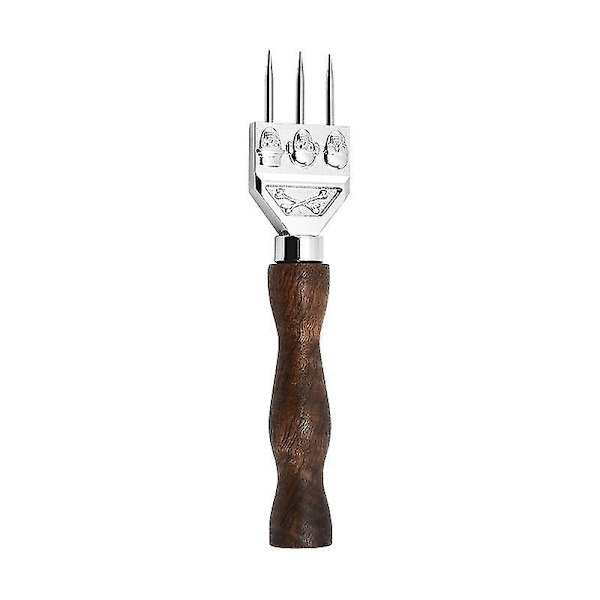 Ispick - Robust ishakker med håndtag, ståltakket isknuser til bartender 1 stk. brown