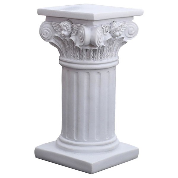 Romersk Søjle Statue Sockel Lysestager Stativ Skulptur Have Layout DecoBY L Square