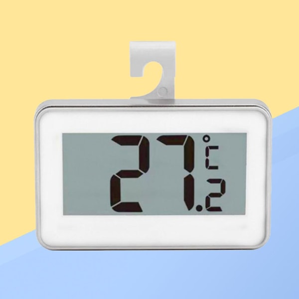 Kyl- och frys-termometer LCD-termometer Hög precision Termometer Vattentät termometerBY