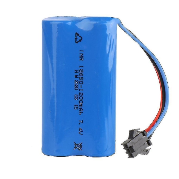 7.4v 1200mah Lithium Batteri Udskiftningsbatteri til Fjernstyret Bil (FMY)