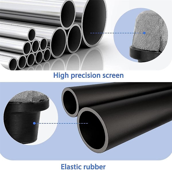 190106Z Skærmbeskytter Luftblæser Skærm Udskiftning til Clean and Clear Plus, EasyClean D.E. og Quad D.E. FilterBY black