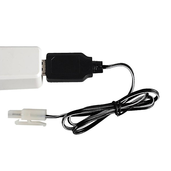 Oplader til 7,2v Ni-cd Ni-mh batteri Indgangseffekt 250ma Ket-2p stik til Rc legetøj