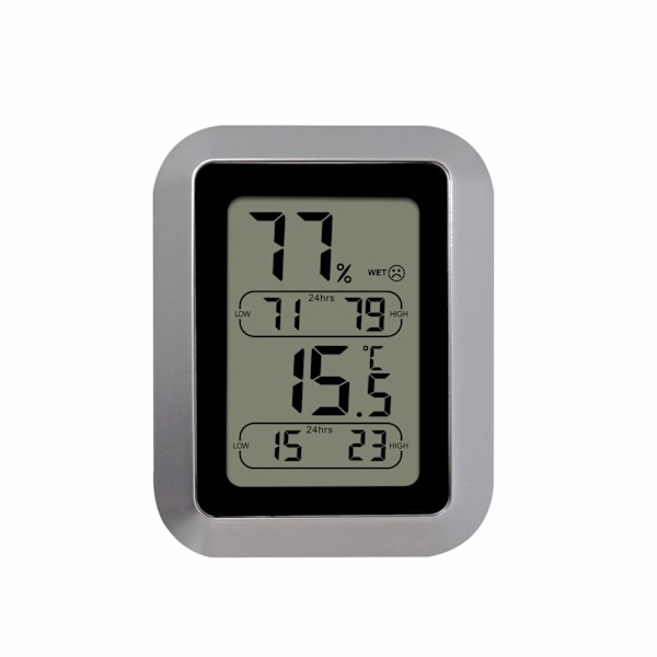 TP50 Digitalt Hygrometer Innendørs Termometer Romtermometer og Luftfuktighetsmåler med Temperatur- og Fuktighetsovervåking