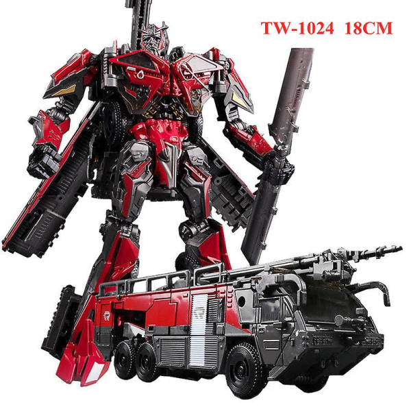 Baiwei  Ny 17cm Transformasjonsfilmleker Gutt Anime Actionfigur Bilmodell Barnegave Ss38 6022a Mini Ss05 Tw-1024  (FMY) 19CM BMB H6001-5