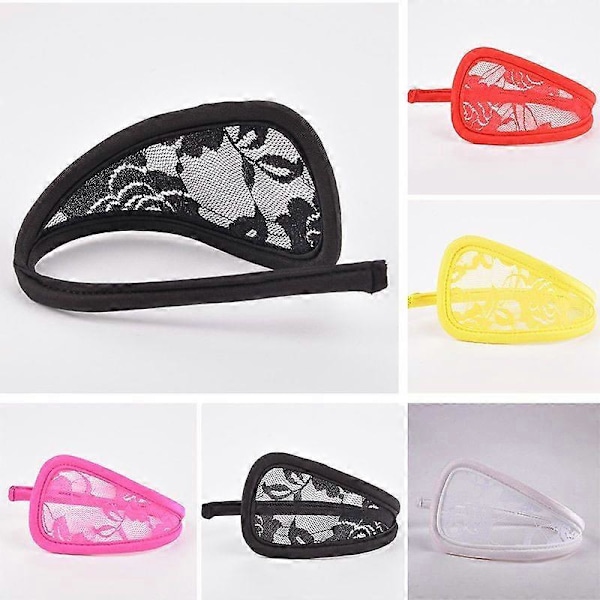 Kvinnliga Sexiga Osynliga Underkläder Spets C-String Tanga Trosor G-string Knickers