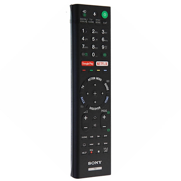 Kaukosäädin - Sopii Sony 4K älykkäälle äänellä ohjattavalle televisiolle, kaukosäädin RMF-TX310E