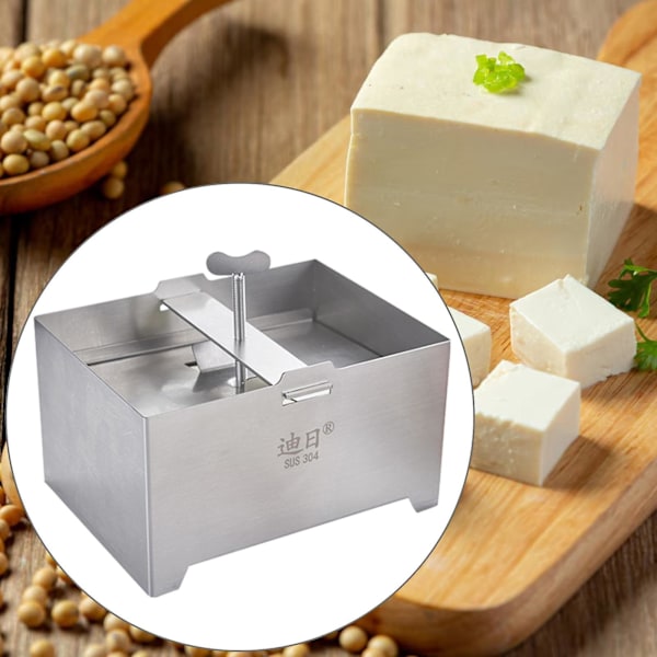 Tofu Presser Tofu Maker Press Tofu Presser Værktøj Køkkengrej Manuelt Køkkenredskab Sojabønne Ostemasse Fremstillingsmaskine Tofu Fremstillingsværktøj 16cmx12cmx9cm Optional