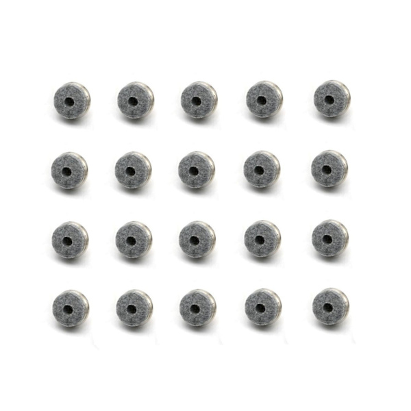 20 stk. Møbelfiltputer, Heavy Duty Skru-på Glidebrytere, Gulvbeskytter, Reduserer Støy 18mm