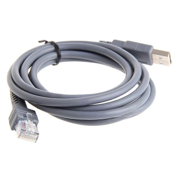 1-pak USB-kabel til Motorola Symbol LS2208 LS4208 DS6708 stregkodescanner
