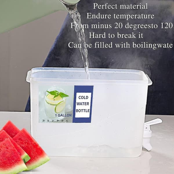Plastdrycksdispenser, drycksdispenser med kran BY