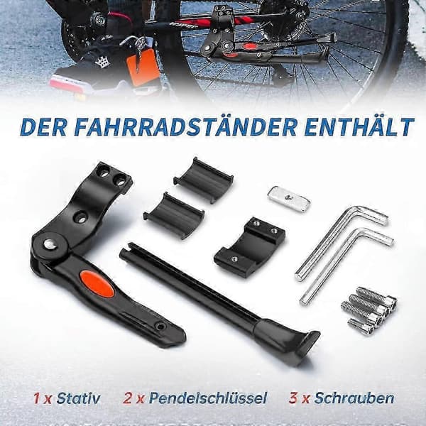 Justerbart cykelstöd 24-29 tum Universal Passform för Landsvägs- och Mountainbikes [DB]