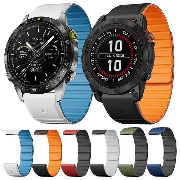 Silikone Urrem til Garmin Fenix 6 / Fenix 6 Pro