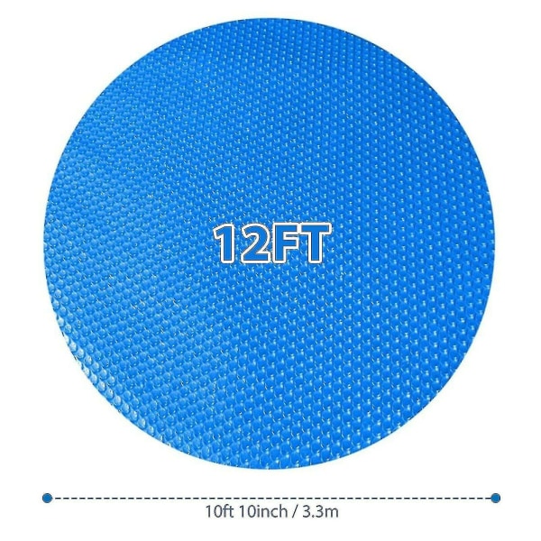 Solar Pool Cover For Fast Set Inflatable 8 10 12  15ft Paddling Swimming Pool ZBY