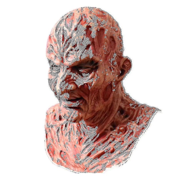 Freddy Krueger Latexmaske Karneval Halloween Realistisk Voksen Fest  Scary Cosplay Rekvisit Jnnjv