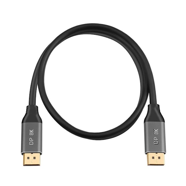 Dp1.4 8k 60hz Ultra HD Displayport Han til Han -kompatibel Computermonitor Ultra Fin Kabel, 3 meter (FMY)