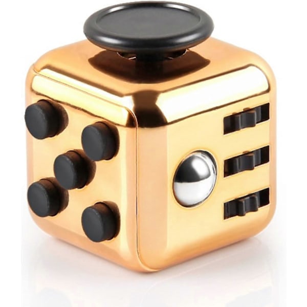 Anti-stress Kub Fidget Cube Sensorisk Leksak För Stress- Och Ångestlindring Tidshöjande Leksak Fingerleksak För Kontor, Klassrumsleksak Present