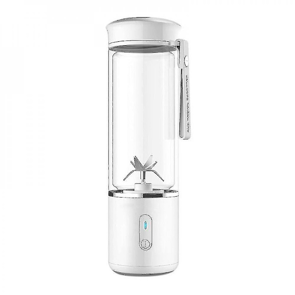 500ml Bærbar Juicer, Elektrisk Frugtjuicer Glas Smoothie Maker USB Genopladelig Blender Mixer Til Hjemmet RejseBY