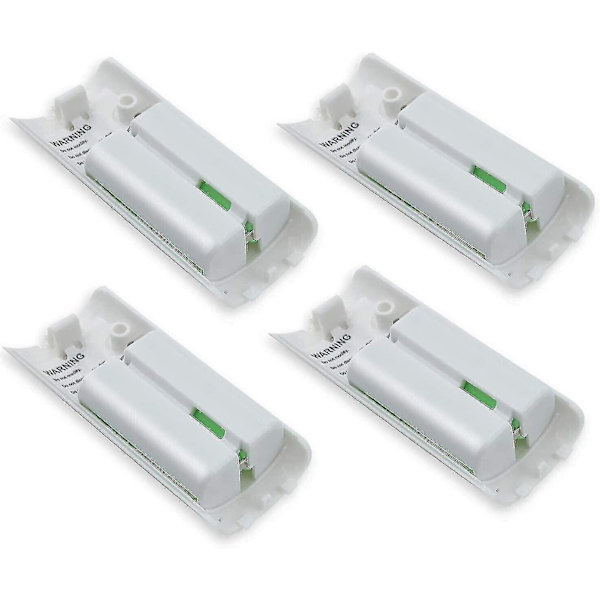 4-pakks Ladbare Batteripakker For Wii Og Wii U Fjernkontroll 2800mah