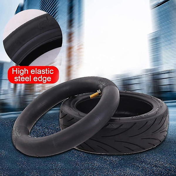 60/70-6.5 Scooter Ersättning Däck Elektrisk Cykel Uppblåsbar Däck & Inner Tube Däck Set För Maxg30 black