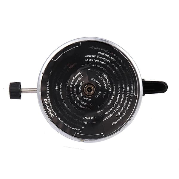 Mini Bordplate Butan Gassbrenner Med Flammehode For Siphon Kaffevarmer Maker Kaffemaker Mocha P silver  black