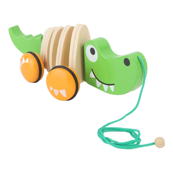 Pull Along Toy Baby Toddler Climbing Hand Pulling Car Toy Infant Early Education Toy Crocodile Style