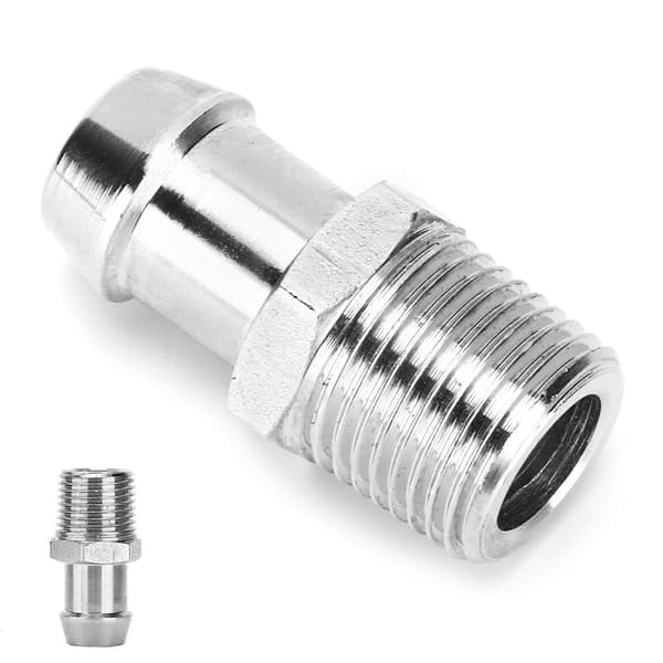 Indsugningsmanifold Varmelegeme Slangefitting Forkromet Stål Udskiftning til Chevrolet Universal