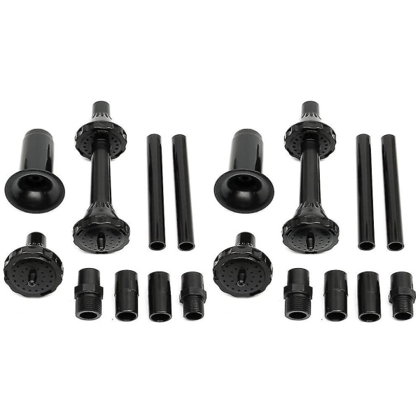 18pcs Small Fountain Nozzle Kit Water Fountain Nozzle Heads For Pond Fountain Submersible Pump PoolBY