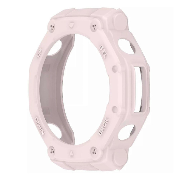 Amazfit T-Rex 3 -kotelo, naarmuuntumaton TPU-sotilasluokan kestävä suojakotelo Light pink