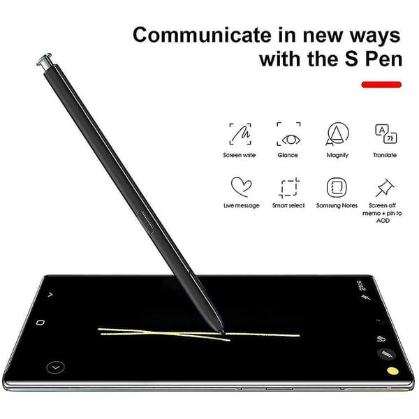 Passar för Samsung Note10+plus Pro Stylus Magnetisk Penna