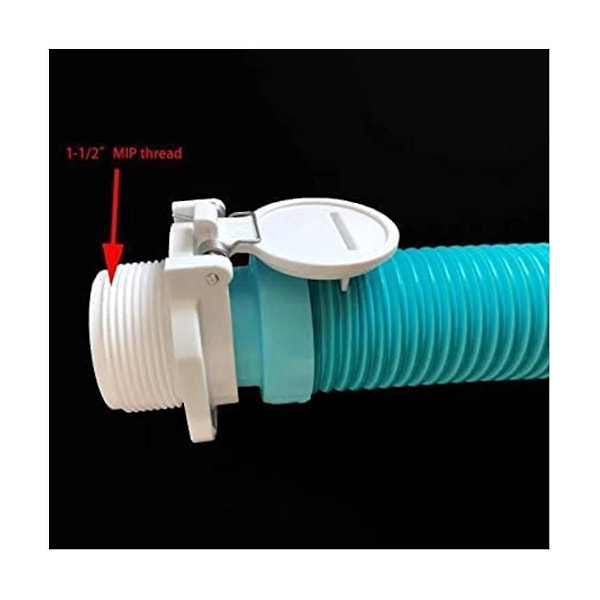 2-pack Gratis Rotations Pool Dammsugare Vac Lock Säkerhetsväggfäste Gw9530 För Zodiac, W400bwhp, Sug P White