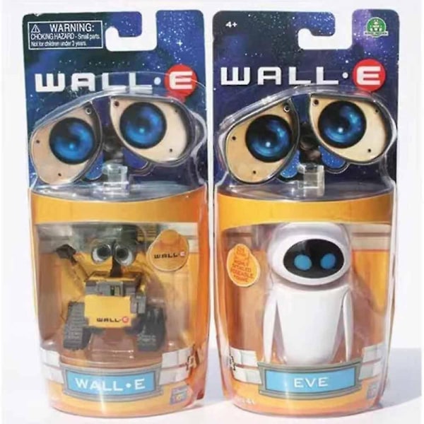 Wall-E Legetøjsrobotter Eve Film Nyhed Actionfigur Bedste Gave Børnelegetøj [DmS] Wall E