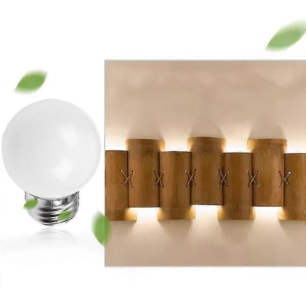 15 stk. E27 0,5w Ac220v Hvit Glødelampe Pære Dekorlampe [DB]
