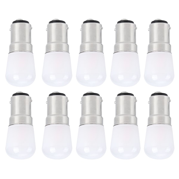10 stk. 1,5 W LED-stearinlys pærelampe udskiftningsdele tilbehør AC 230V B15
