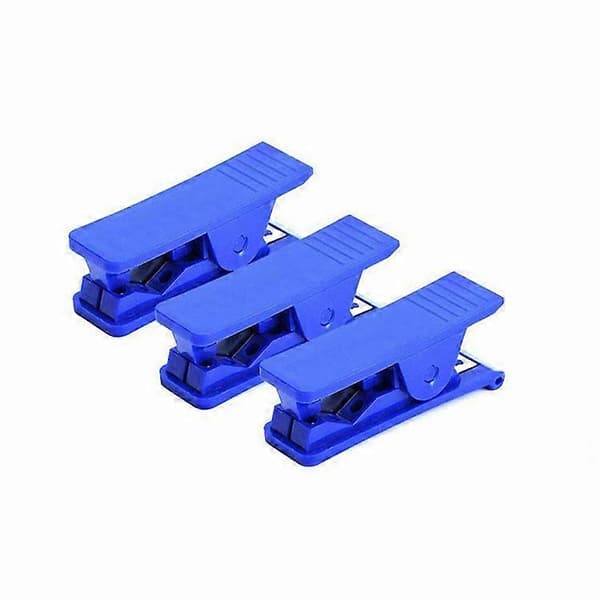 PVC Rørkutter Nylon Plastslangekutter for opptil 1/2\" OD PU PE Rør, Blå 4 Pakke [DB]