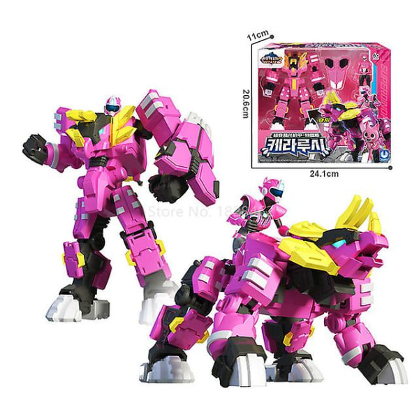 Mini Force 2 Super Dino Power Transformation Robot Leksaker Actionfigurer MiniForce X Simulering Djur Deformation Dinosaurie Leksak (FMY) With Box 8626