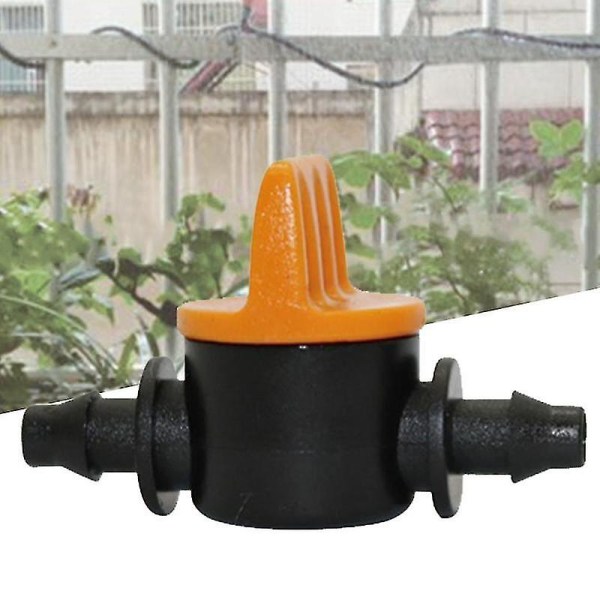 5 stk. 4/7 mm Miniventiler Hjemmebrygget Havevanding Afbryderkobling Pigget Spalte Vand Slangeventil HavevandforbindelserBY 2pcs