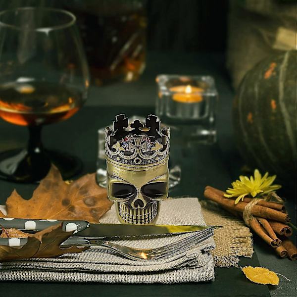 Skull Grinder, Krydderi Grinder Gave, 1.7 Tommer